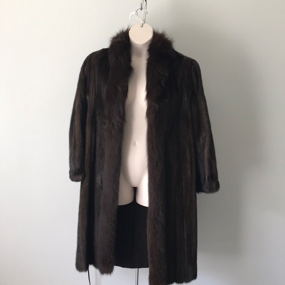 Full length mink fur